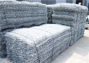 Pvc Kaplı Tel Kaya Düşmesi Koruma Ağları, Kayaçlarla Dolu Metal Kafes