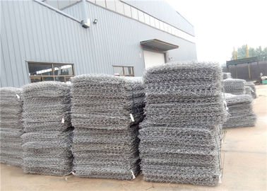Pratik Metal Gabion Sepetleri, Çinko Kaplı Tel Kutusu İstinat Duvarları