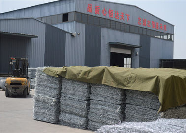 Kanal Astarı Ve Kıyı Koruma İçin İstinat Duvarı Altıgen Gabion Kutu