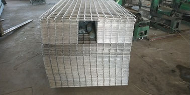 Eko Dostu Pvc Kaplı Kaynaklı Hasır Gabionlar 4mm Çap 50mm * 50mm Hasır