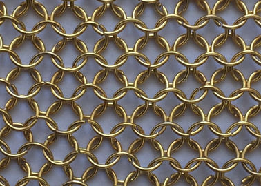 Dayanıklı Pirinç Metal Halka Hasır 0.7 - 3 Mm Tel Çapı Yüksek Mukavemet