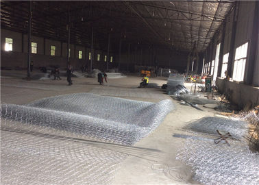 Çift Büküm Altıgen Dokuma Gabion Hasır Ağır Çinko Kaplamalı