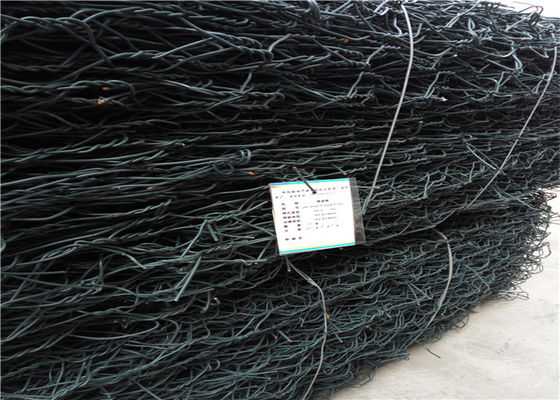 Korrozyona dayanıklı PVC kaplı Gabion yatakları, sel kontrolü ve toprak hareketleri için