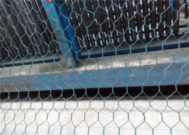 Çift Bükümlü Altıgen Çelik Tel PVC Kaplamalı Hasır Gabion Taş Kafesi