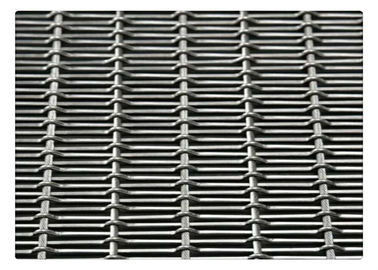 Mimari İçin Dokuma Dekoratif Hasır Çit Panelleri 0.2mm-4mm Tel Çapı