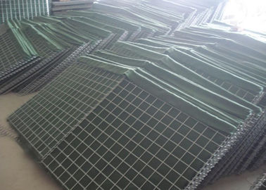 ISO Askeri Savunma Bastion Barrier / 3-6mm Kablo Diametresi için Kaynaklı Gabion Kutusu
