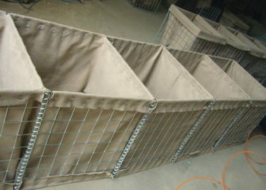 3mm Askeri Savunma Engelleri / Kum Engelli Gabion Mesh Kutusu
