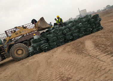 PP Geobags Karayolu Yeşillendirme Mühendisliği Galvanizli Metal Gabion Sepetleri