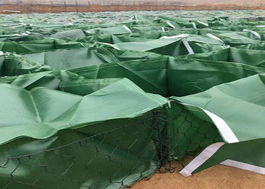 PP Geoteknik Çanta Askeri Bunker Galfan Metal Gabion Sepetleri