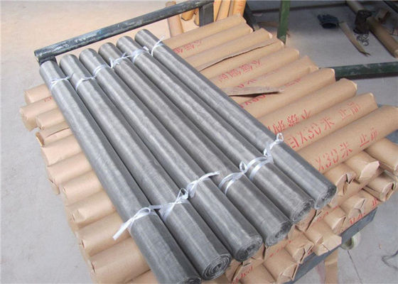 Kalın Tel 0.4mm 0.45 0.5mm X 20 Gemi Filtrasyonu İçin Titanyum Hasır / Titanyum Hasır Filtre / Titanyum Hasır
