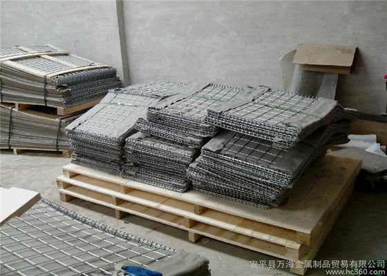 Ağır Güçlü Galvanizli / PVC Kaplı Gabion Kutuları Sürdürülebilir Çözümler