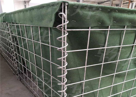 Savunma 76.2x76.2mm Savunma Askeri Bastion Duvarı Sıcak Dip Galvanize