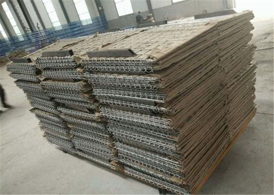 Savunma 76.2x76.2mm Savunma Askeri Bastion Duvarı Sıcak Dip Galvanize