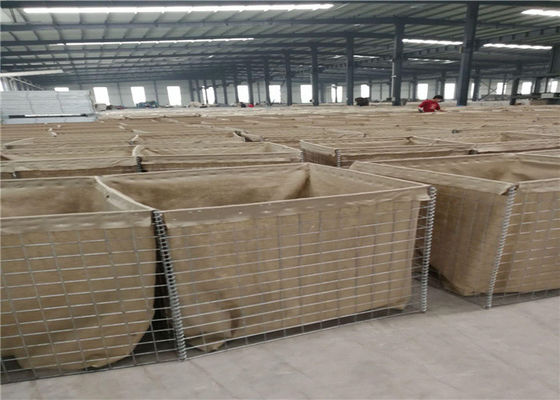 Savunma 76.2x76.2mm Savunma Askeri Bastion Duvarı Sıcak Dip Galvanize