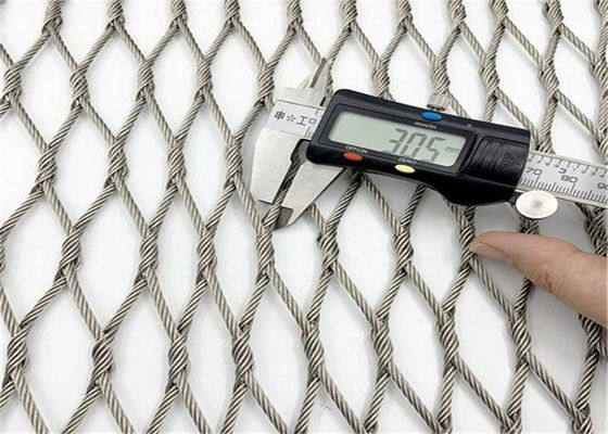 SS304 SS316 Kuş Ağı/Kuş Ağı/ Paslanmaz Çelik Kuş Ağı Hayvanat Bahçesi Ağı Bahçe Çit Güvenlik Çit Düşme Karşıtı Ağı Güvenlik Ağı