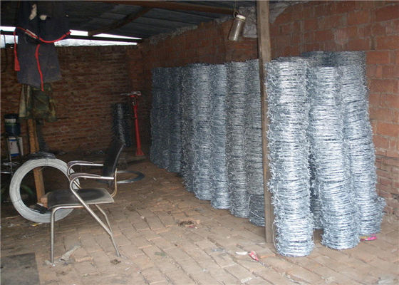 Elektro Galvanizli Çift Bükümlü 50kg Düz Sargı Jiletli Tel