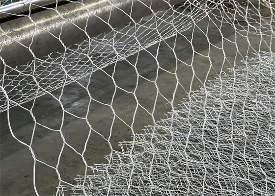1m-6m Uzunluk Gabion Tel Ağı Altgen Dekoratif Sepeler Destek Duvarları