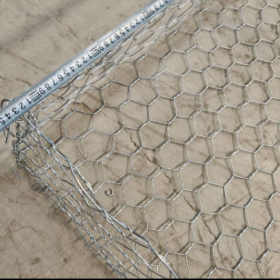 Erozyon Kontrolü ve Destek Duvarları için Galvanize Gabion Tel Ağı 60x80mm