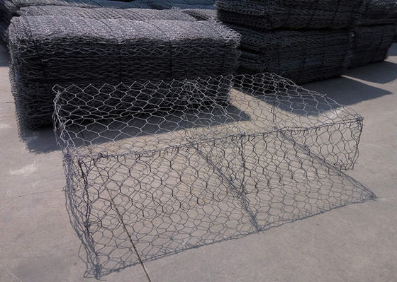 Ağır Galvanizli Metal Gabion Sepetleri, Kayaçlarla Dolu Metal Kafes
