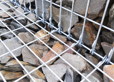 Galvanizli Hasır Taş İstinat Duvarı 3.0 - 6.0 Mm Tel Çapı